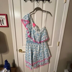 One Shoulder Lilly Pulitzer Dress